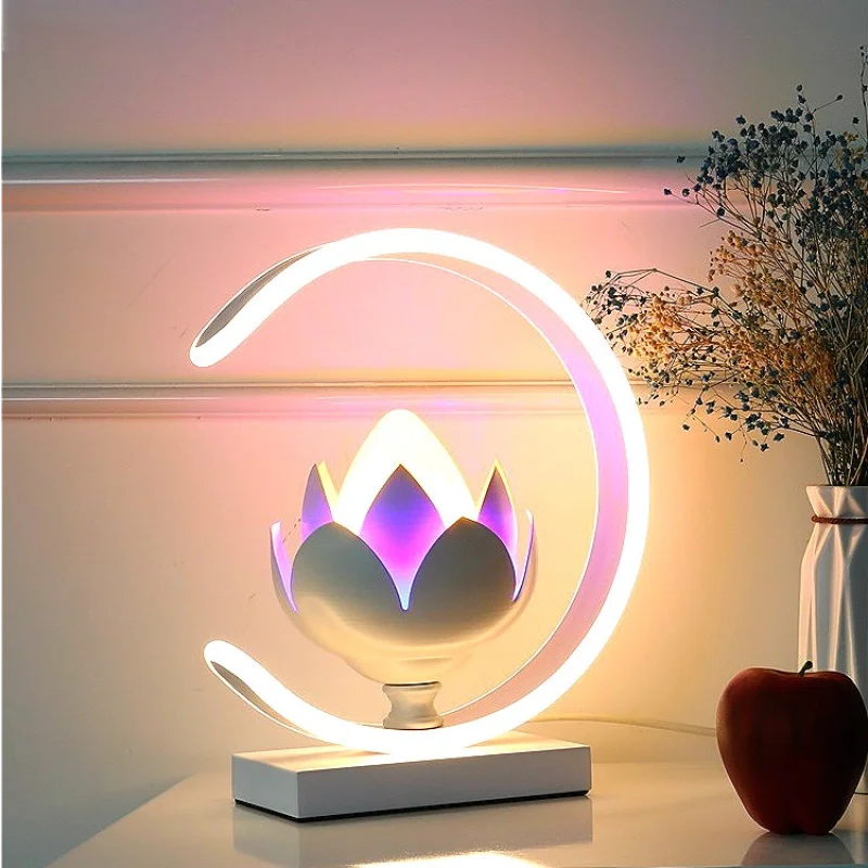 Table Led Color Flower Simple Modern Lamp Room Light Decoration Bedroom De Chevet Creative Nordic Warm and Romantic Desk Lamps
Table Led Color Flower Simple Modern Lamp Room Light Decoration Bedroom De Chevet Creative Nordic Warm and Romantic Desk Lamps