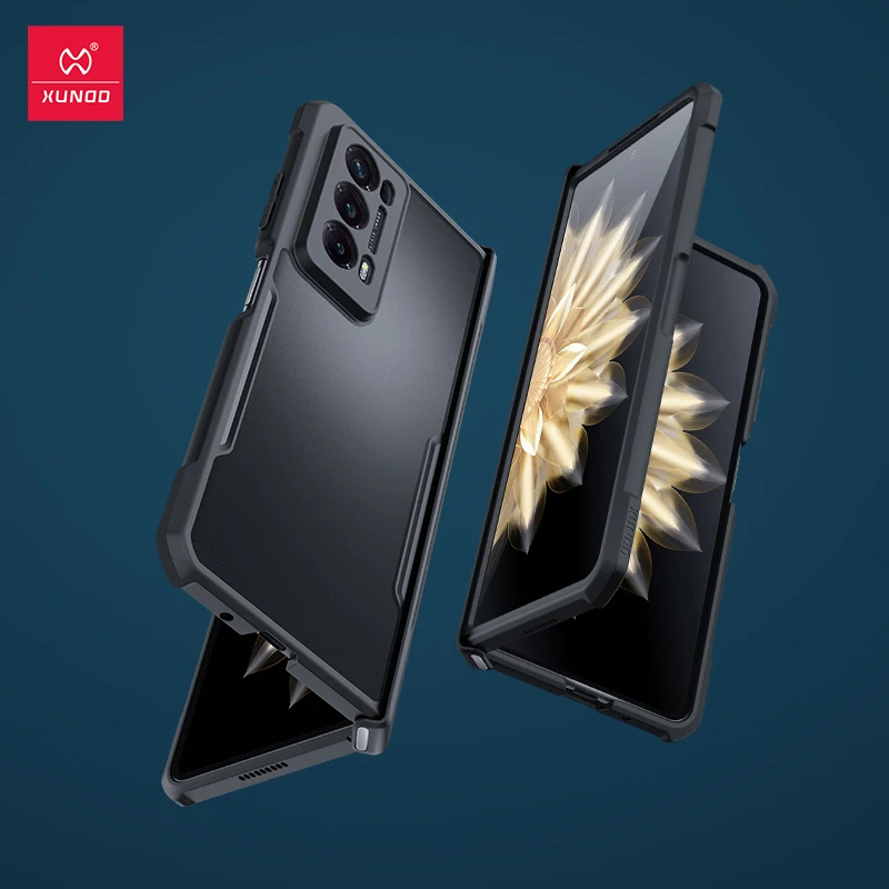 Xundd For Honor Magic V2 Fodable Case Airbag Shockproof Shell Camera Full Protection Glass&PC&TPU Transparent Case Anti-Scratche
Xundd For Honor Magic V2 Fodable Case Airbag Shockproof Shell Camera Full Protection Glass&PC&TPU Transparent Case Anti-Scratche
