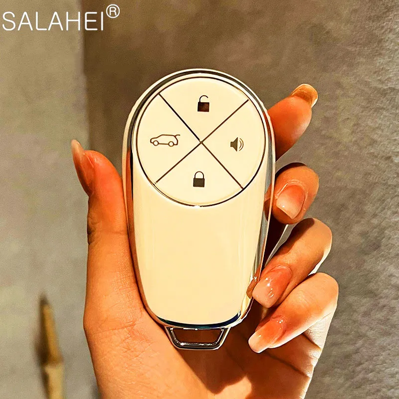 Fashion TPU Car Key Fob Case Cover Holder Shell For NiO Wei Lai Es8 Es6 Ec6 Ep9 Smart Remote Keyless Entry Protector Accessories
Fashion TPU Car Key Fob Case Cover Holder Shell For NiO Wei Lai Es8 Es6 Ec6 Ep9 Smart Remote Keyless Entry Protector Accessories