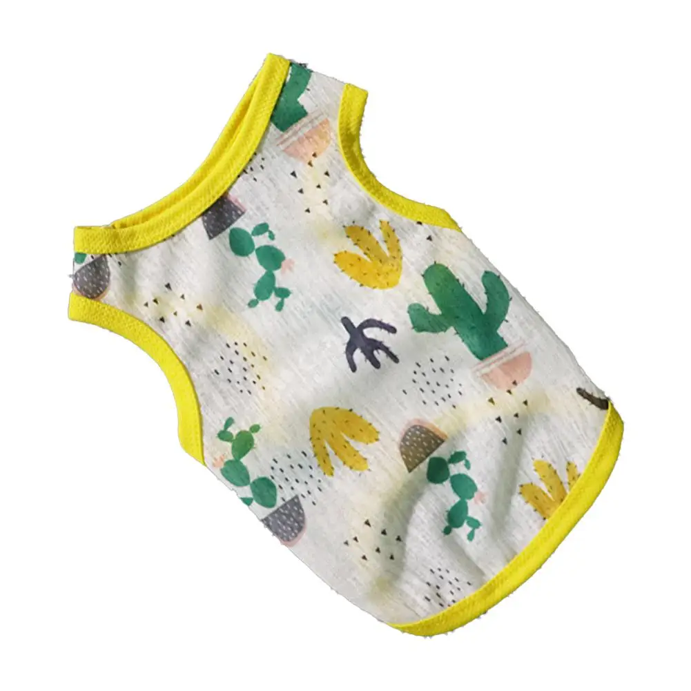 Pet Dog Cute Cotton Vest Summer Outing Printed Cool Breathable Pet Clothing Puppy Dog T-shirt For Small Medium Dogs
Pet Dog Cute Cotton Vest Summer Outing Printed Cool Breathable Pet Clothing Puppy Dog T-shirt For Small Medium Dogs