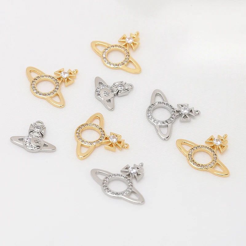 4pcs Copper Plated Gold Color Inlaid Zirconium Star Pendant DIY Handmade Jewelry Bracelet Necklace Earring Accessories Charms
4pcs Copper Plated Gold Color Inlaid Zirconium Star Pendant DIY Handmade Jewelry Bracelet Necklace Earring Accessories Charms