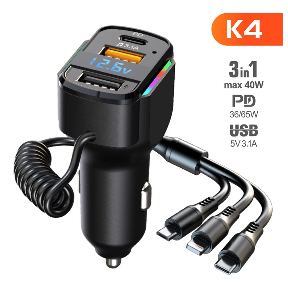 Car Charger Dual USB Fast Charging 65W 5V/3.1A Lighter Charging Adapter with Light for iPhone 12/13/14 Samsung Xiaomi Huawei
Car Charger Dual USB Fast Charging 65W 5V/3.1A Lighter Charging Adapter with Light for iPhone 12/13/14 Samsung Xiaomi Huawei