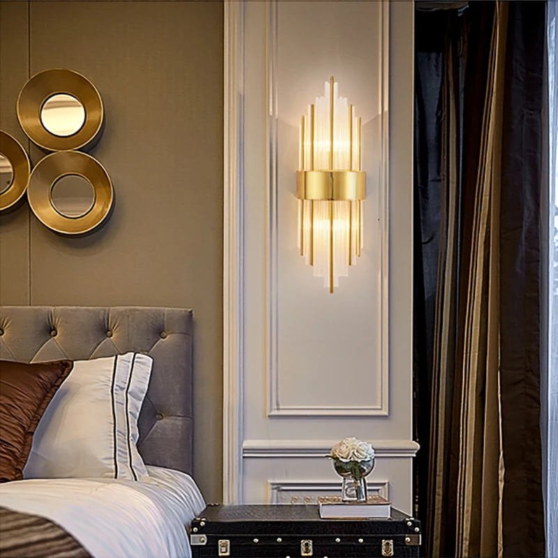 The New Post Modern Light Luxury LED Crystal Wall Lamp Lustre Home Decor Bedroom Closets Night Light Interior Wall Decor
The New Post Modern Light Luxury LED Crystal Wall Lamp Lustre Home Decor Bedroom Closets Night Light Interior Wall Decor