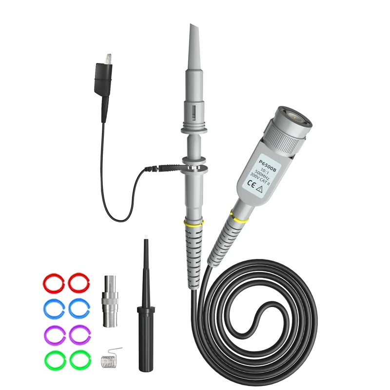 P6500B 500 Φ 10X 300V Высокоточный тестовый зонд 120 см для осциллографа Tektronix, простой в использовании
P6500B 500 Φ 10X 300V Высокоточный тестовый зонд 120 см для осциллографа Tektronix, простой в использовании