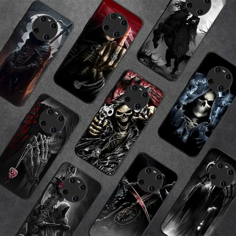 Grim Reaper Skull Phone Case For Y9 6 7 5 Prime Enjoy 7s 7 8 plus 7a 9e 9plus 8E Lite Psmart Shell
Grim Reaper Skull Phone Case For Y9 6 7 5 Prime Enjoy 7s 7 8 plus 7a 9e 9plus 8E Lite Psmart Shell