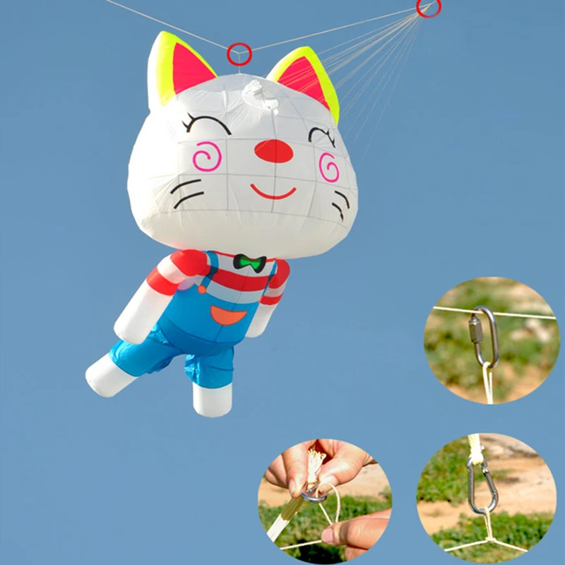 free shipping 3d inflatable kites pendant large cat kite windsock soft kites cartoon children kite
free shipping 3d inflatable kites pendant large cat kite windsock soft kites cartoon children kite
