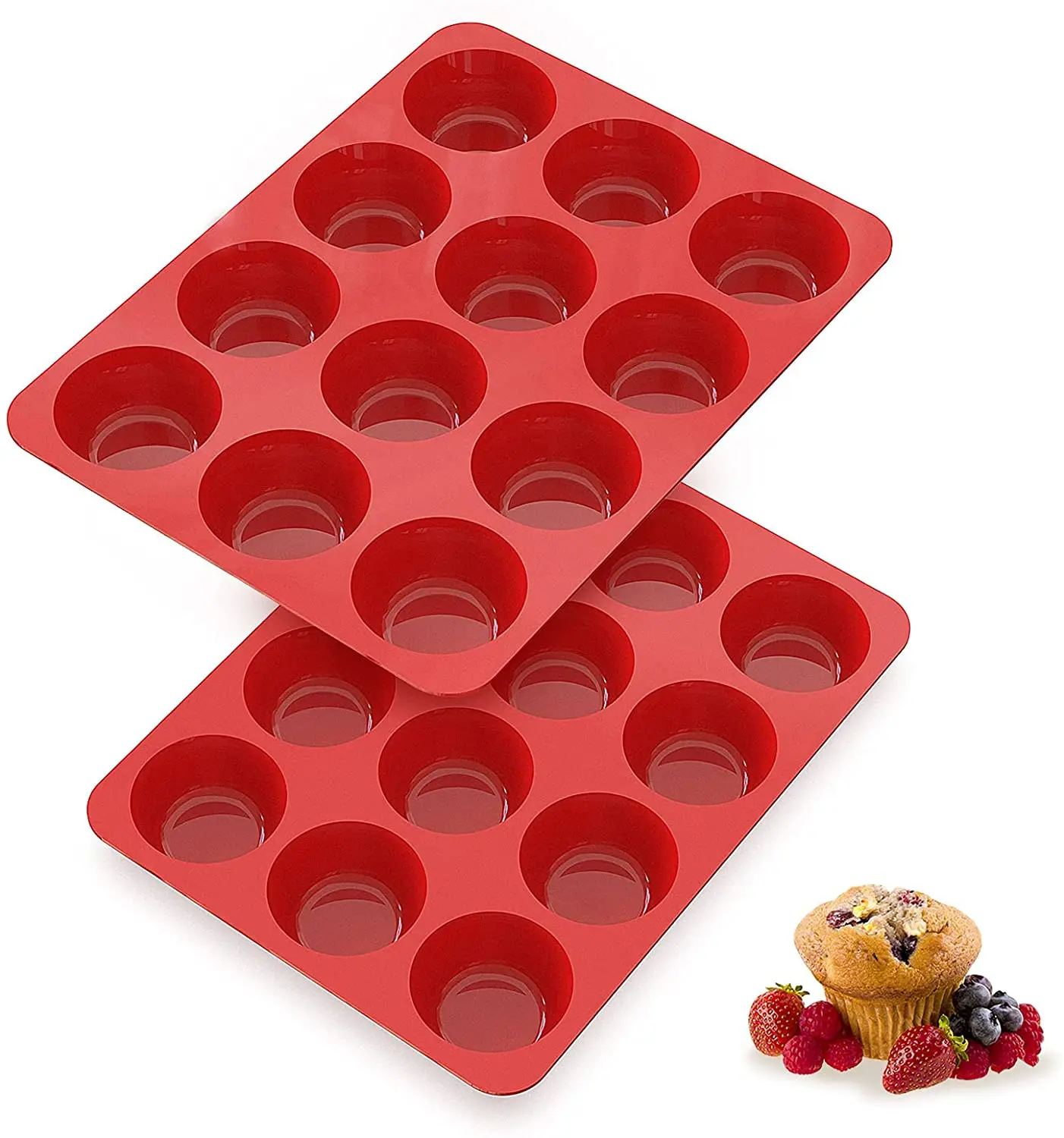 silicone muffin pans nonstick 12 cup 2.5 inch silicone cupcake pan set of 2 muffin tin silicone baking molds for homemade muffin
silicone muffin pans nonstick 12 cup 2.5 inch silicone cupcake pan set of 2 muffin tin silicone baking molds for homemade muffin