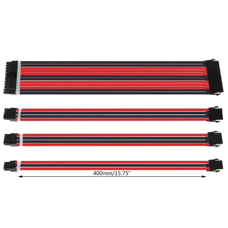 Комплект базового удлинительного кабеля 30 см/40 см ATX PC GPU CPU 24-PIN 8-PIN 6-PIN 4 + 4-PIN источник питания с рукавом проводной разъем для компьютера
Комплект базового удлинительного кабеля 30 см/40 см ATX PC GPU CPU 24-PIN 8-PIN 6-PIN 4 + 4-PIN источник питания с рукавом проводной разъем для компьютера