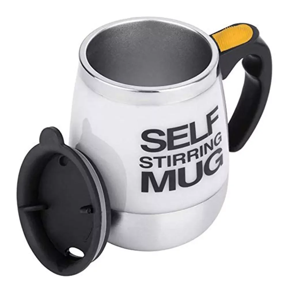 Self Stirring Coffee Mug Cup Stainless Steel Self Mixing Spinning Home Office Travel Mixer Milk Frothers
Self Stirring Coffee Mug Cup Stainless Steel Self Mixing Spinning Home Office Travel Mixer Milk Frothers