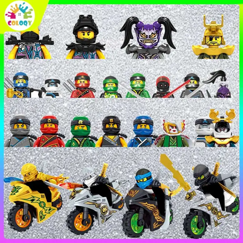 Kids Building Block Toys Mini Action Figure Ninja motorcycle scooter toy weapon Action cute Compatible Wholesale Specialty Store
Kids Building Block Toys Mini Action Figure Ninja motorcycle scooter toy weapon Action cute Compatible Wholesale Specialty Store