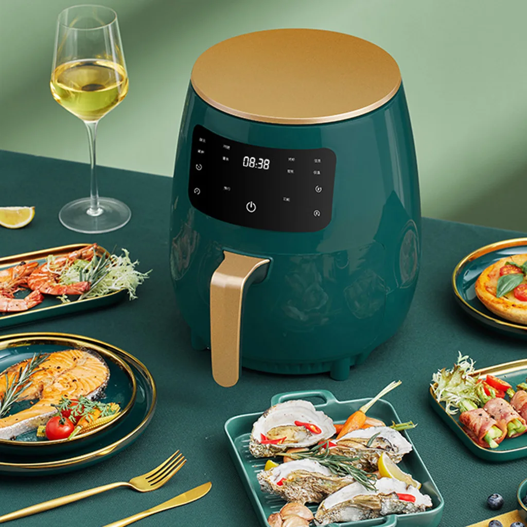 2022 Oil Free Air Fryer Oven 110V 1500W Smart Electric Frying Pan Electric Air Fryer LED Touchscreen Deep Nonstick Air Fryers
2022 Oil Free Air Fryer Oven 110V 1500W Smart Electric Frying Pan Electric Air Fryer LED Touchscreen Deep Nonstick Air Fryers