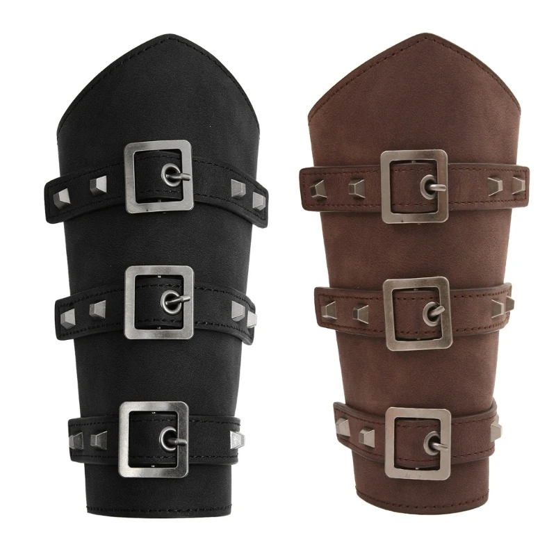 Medieval Gloves Wide Cuffs Bracers Punk Knight Vintage Knights Wristband Drop shipping
Medieval Gloves Wide Cuffs Bracers Punk Knight Vintage Knights Wristband Drop shipping