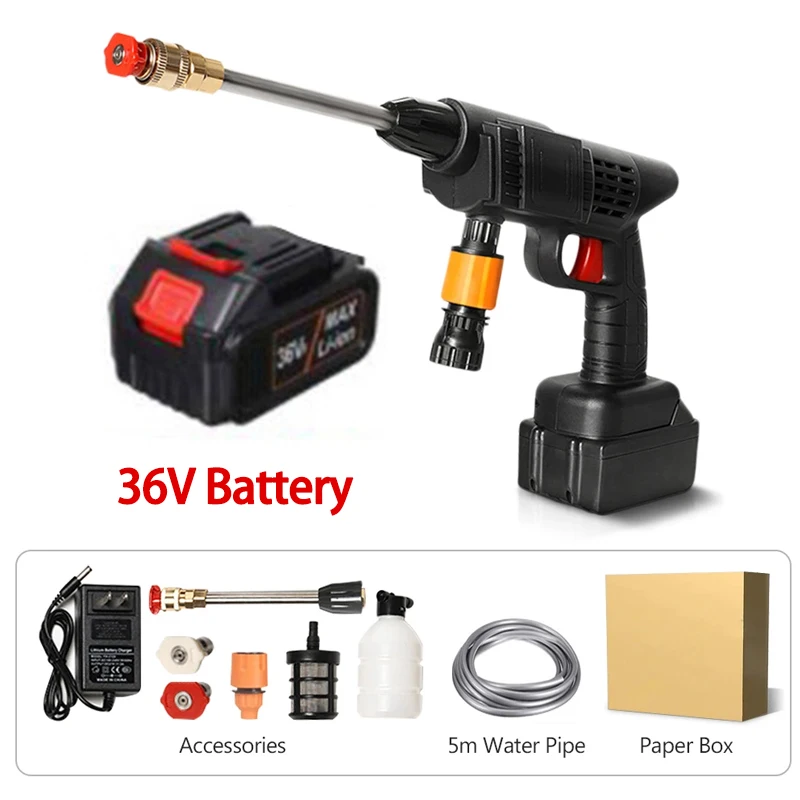 70 Bar Wireless High Pressure Car Wash Washer Gun 1500mAh Foam Generator Water Gun Spray Cleaner Car Washing Machine 1500W
70 Bar Wireless High Pressure Car Wash Washer Gun 1500mAh Foam Generator Water Gun Spray Cleaner Car Washing Machine 1500W