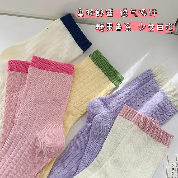 40 Pairs Spring Autumn Ladies Japanese Korean Style Socks Mid-tube Sweet Candy Color Cotton Socks Breathable Sweat-absorbing
40 Pairs Spring Autumn Ladies Japanese Korean Style Socks Mid-tube Sweet Candy Color Cotton Socks Breathable Sweat-absorbing