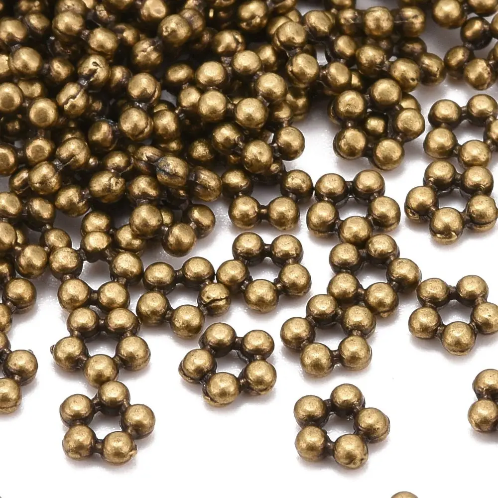 200PCS Tibetan Style Spacer Beads Lead Free & Cadmium Free Antique Bronze Color Flower 4.5mm in diameter 1.5mm thick hole: 1mm
200PCS Tibetan Style Spacer Beads Lead Free & Cadmium Free Antique Bronze Color Flower 4.5mm in diameter 1.5mm thick hole: 1mm