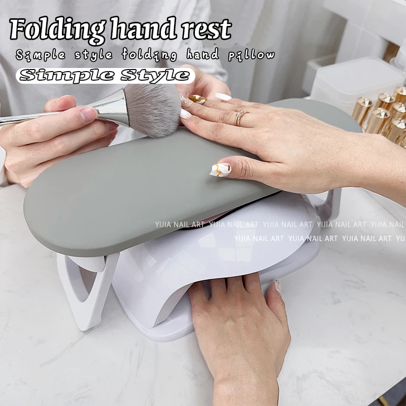Simple Style PU Leather Folding Nail Hand Rest Pillow Hand Cushion Pillow Holder Nail Art Stand Manicure Table Nail Arm Rests
Simple Style PU Leather Folding Nail Hand Rest Pillow Hand Cushion Pillow Holder Nail Art Stand Manicure Table Nail Arm Rests
