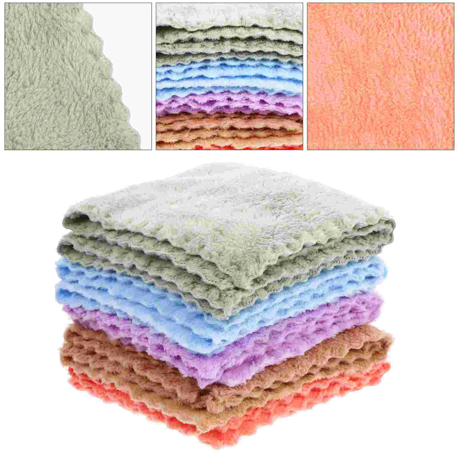 10 Pcs Coral Fleece Towel Face Cloths Cleansing Washing Washcloth Newborn Baby Bath Kids
10 Pcs Coral Fleece Towel Face Cloths Cleansing Washing Washcloth Newborn Baby Bath Kids
