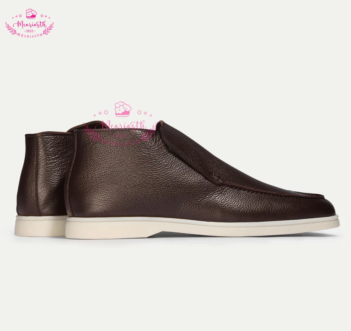 2023 Kid Suede Leather High Top Men Loafers Slip on Open Casual Walking Shoes Spring Autumn Men Flats Leisure Runway Lazy Shoes
2023 Kid Suede Leather High Top Men Loafers Slip on Open Casual Walking Shoes Spring Autumn Men Flats Leisure Runway Lazy Shoes