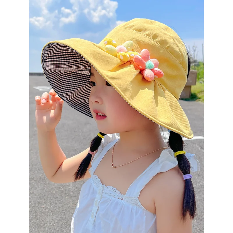 2023 New Empty Top Hat Children's Sunscreen Hat Summer Girl Sun Hat Foldable Baby Sun Visor Hat UV Protection Children's Hat
2023 New Empty Top Hat Children's Sunscreen Hat Summer Girl Sun Hat Foldable Baby Sun Visor Hat UV Protection Children's Hat