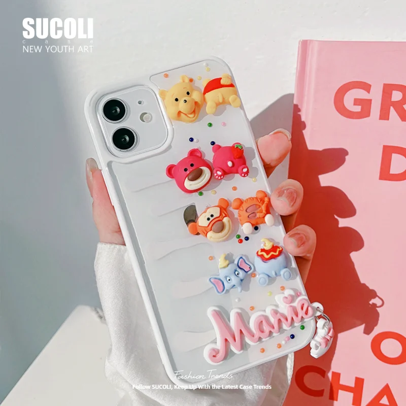 Winnie and His Buddies 3D Cartoon Phone Case for iPhone 11 12 13 Pro Max Mini X XR 7 8 Plus SE 2020 Cute Cases for Women Girl
Winnie and His Buddies 3D Cartoon Phone Case for iPhone 11 12 13 Pro Max Mini X XR 7 8 Plus SE 2020 Cute Cases for Women Girl