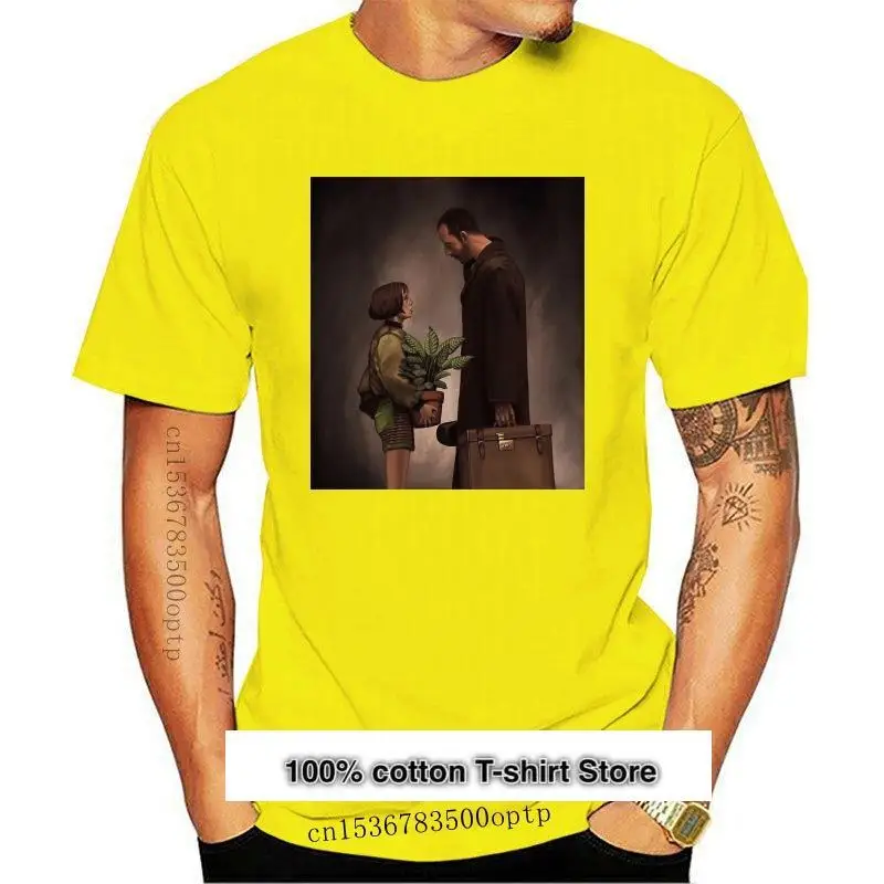 Camiseta profesional de León para hombre y mujer, camisa Unisex de película de Jean y Reno, de verano, 756
Camiseta profesional de León para hombre y mujer, camisa Unisex de película de Jean y Reno, de verano, 756