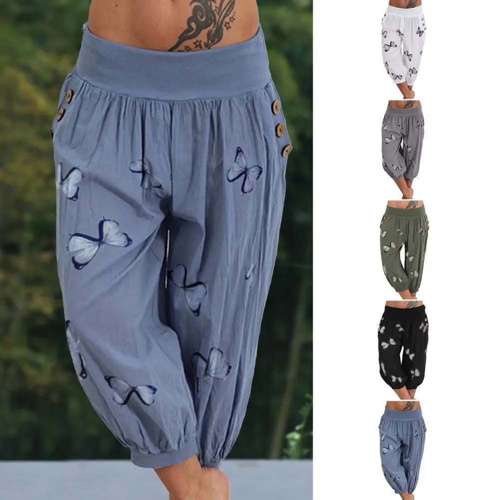 Plus Size Chic High Waist Woman Pants Streetwear Capri Pants Comfortable for Office
Plus Size Chic High Waist Woman Pants Streetwear Capri Pants Comfortable for Office