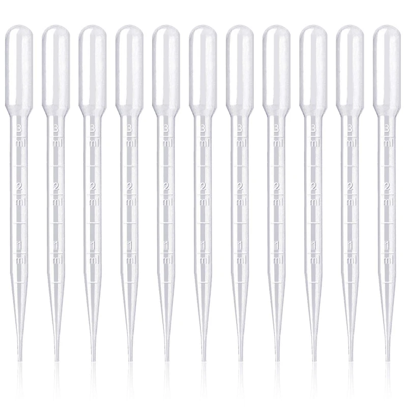 100pcs Disposable Pipettes 2ml 3ml Dropper Transfer Pipette with Scale for Lab Experiment Tools Drop Shipping
100pcs Disposable Pipettes 2ml 3ml Dropper Transfer Pipette with Scale for Lab Experiment Tools Drop Shipping