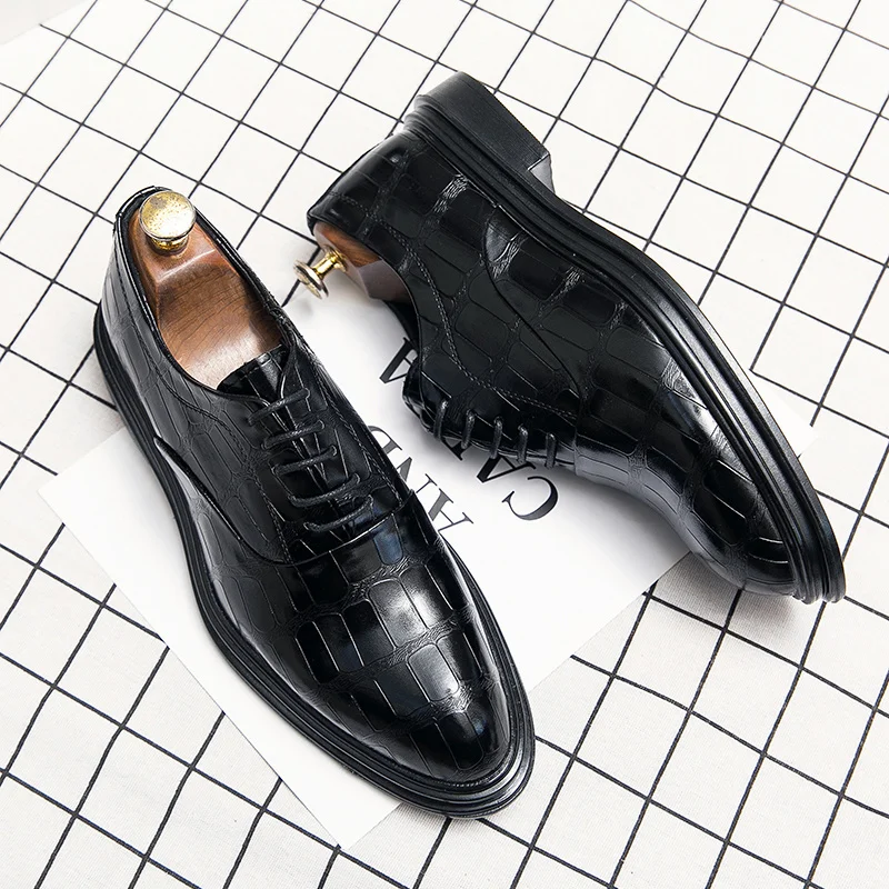 Classic Men's Genuine Leather Shoes Banquet Wedding Shoes Men's Business Shoes Casual Shoes British Style Men's Formal Shoes
Classic Men's Genuine Leather Shoes Banquet Wedding Shoes Men's Business Shoes Casual Shoes British Style Men's Formal Shoes