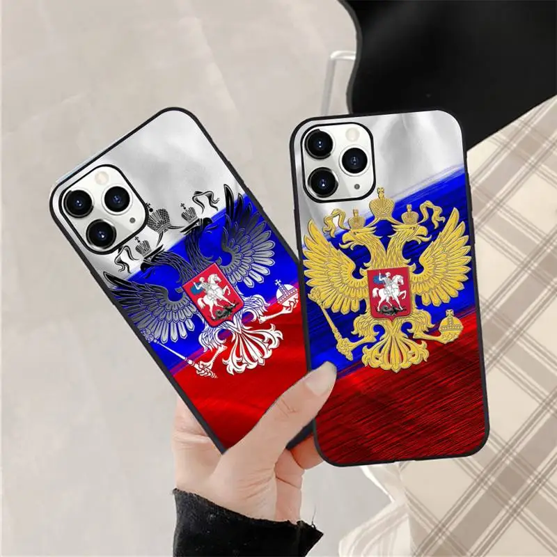 Russian flag eagle bear flag Phone Case For iphone 12 11 13 7 8 6 s plus x xs xr pro max mini shell
Russian flag eagle bear flag Phone Case For iphone 12 11 13 7 8 6 s plus x xs xr pro max mini shell