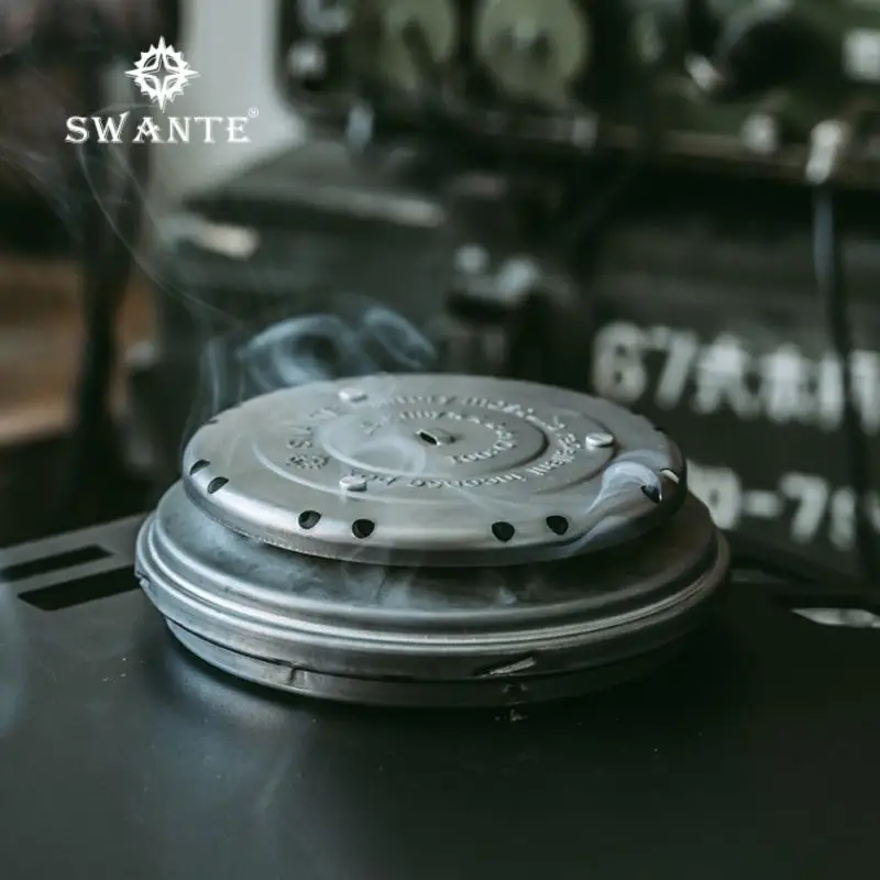 Swante Outdoor Camping Mosquito Coil Plate Tactical Wind Military Box Anti-scalding Fire Sandalwood Rack Mosquito ferramentas
Swante Outdoor Camping Mosquito Coil Plate Tactical Wind Military Box Anti-scalding Fire Sandalwood Rack Mosquito ferramentas