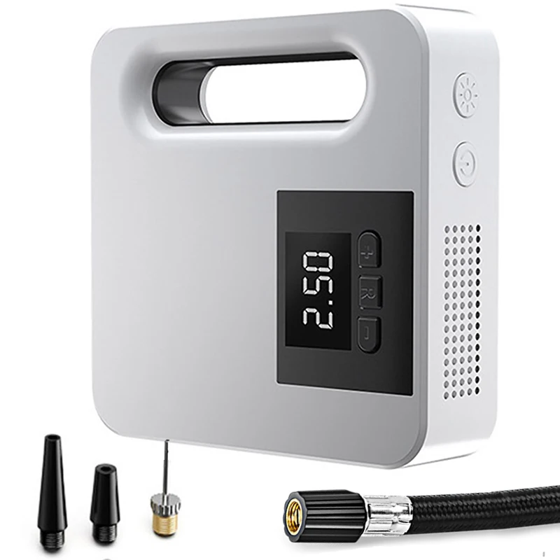 12V Portable Car Air Pump Digital Display Electric Tire Inflator Tyre Pump Fast Inflating Auto Car Air Compressor
12V Portable Car Air Pump Digital Display Electric Tire Inflator Tyre Pump Fast Inflating Auto Car Air Compressor