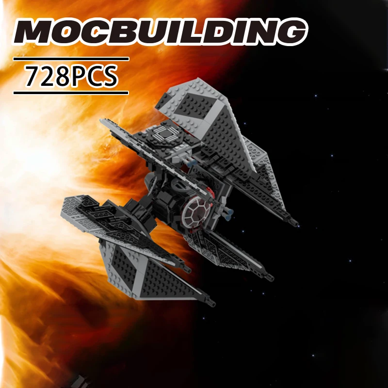 Звездный фильм MOC первый заказ TIE Defender Space Wars MOC Набор строительных блоков Сборная модель пазл коллекция кирпичей игрушки
Звездный фильм MOC первый заказ TIE Defender Space Wars MOC Набор строительных блоков Сборная модель пазл коллекция кирпичей игрушки