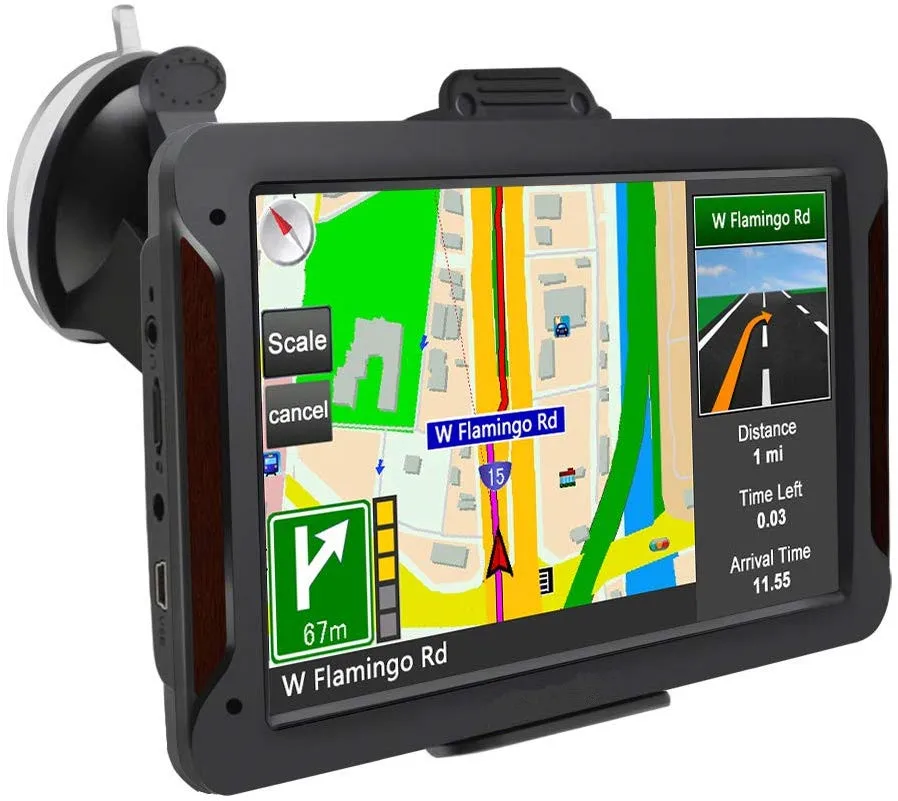 GPS Navigation for Car, 7 inch Car GPS HD Touch Screen 8GB 256MB Sat Nav for Cars Lifetime Map Free Update
GPS Navigation for Car, 7 inch Car GPS HD Touch Screen 8GB 256MB Sat Nav for Cars Lifetime Map Free Update