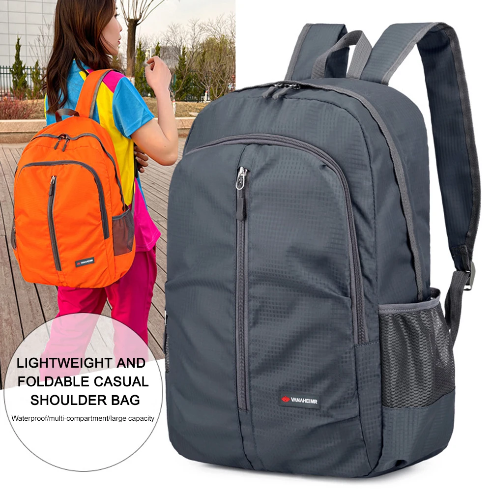 Unisex Outdoor Sports Backpack Large-capacity Folding Backpack Waterproof Lightweight Foldable for Camping Hiking
Unisex Outdoor Sports Backpack Large-capacity Folding Backpack Waterproof Lightweight Foldable for Camping Hiking