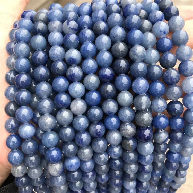 Fahsion Trendy Natural Blue Aventurine Round Loose Spacer Beads For Jewelry Making Bracelets DIY Earrings Accessories Gifts
Fahsion Trendy Natural Blue Aventurine Round Loose Spacer Beads For Jewelry Making Bracelets DIY Earrings Accessories Gifts
