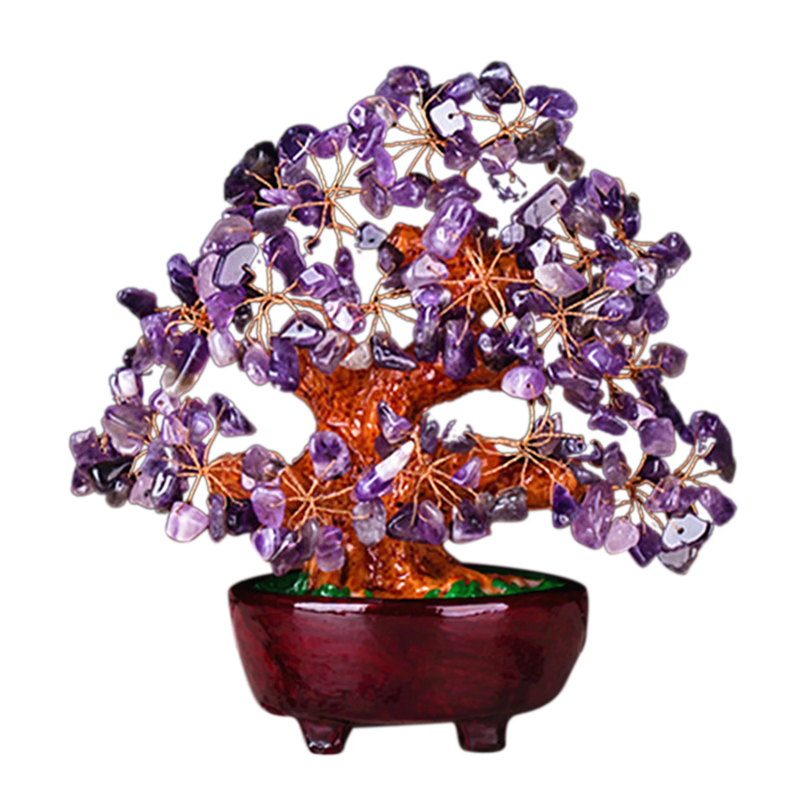 Good Luck Gift Money Tree Craft Wealth Crystal Feng Shui Table Decoration Living Room Ornaments Home Office Mini Bonsai Style
Good Luck Gift Money Tree Craft Wealth Crystal Feng Shui Table Decoration Living Room Ornaments Home Office Mini Bonsai Style