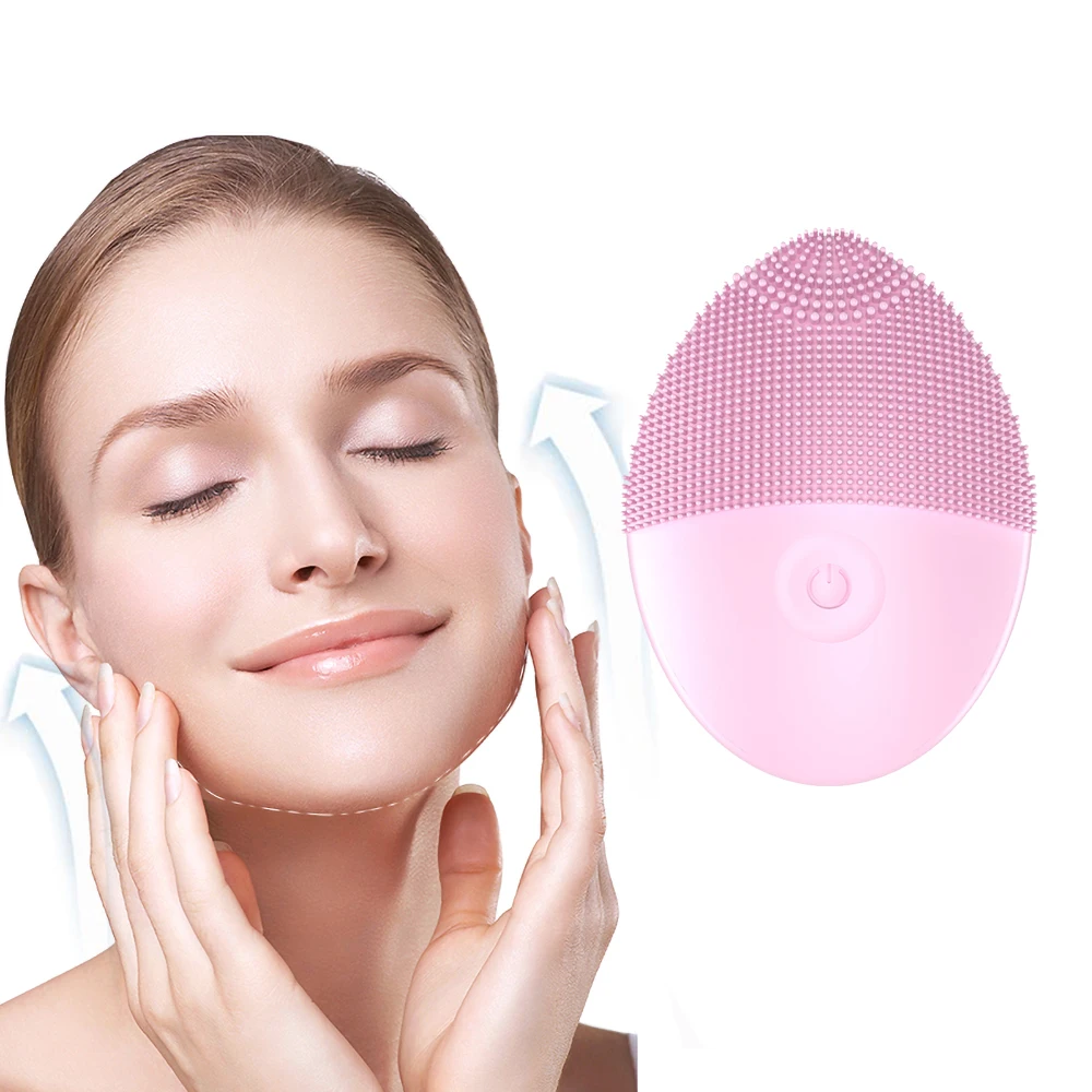Silicone Electric Face Brush Facial Cleanser Deep Cleansing Massager Waterproof Blackhead Remover Beauty Skin Care Device
Silicone Electric Face Brush Facial Cleanser Deep Cleansing Massager Waterproof Blackhead Remover Beauty Skin Care Device
