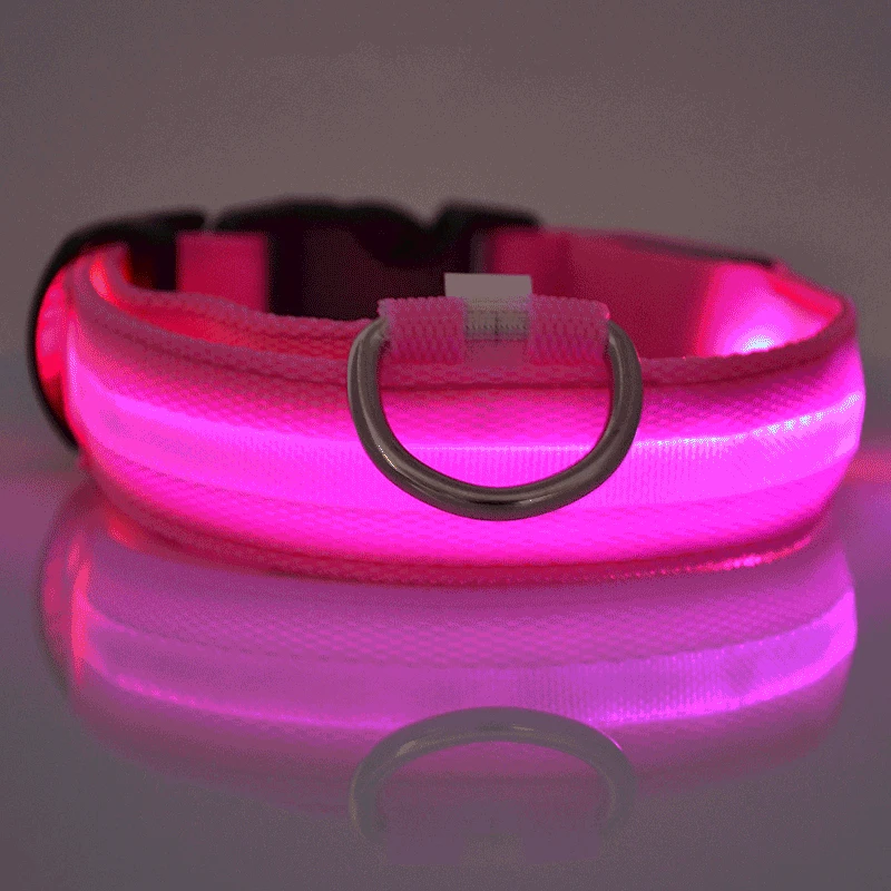 Glowing Dog Collar LED Adjustable Flash Rechargeable Pet Luminous Collar Night Anti-Lost for Small Dog Pet Supplies
Glowing Dog Collar LED Adjustable Flash Rechargeable Pet Luminous Collar Night Anti-Lost for Small Dog Pet Supplies