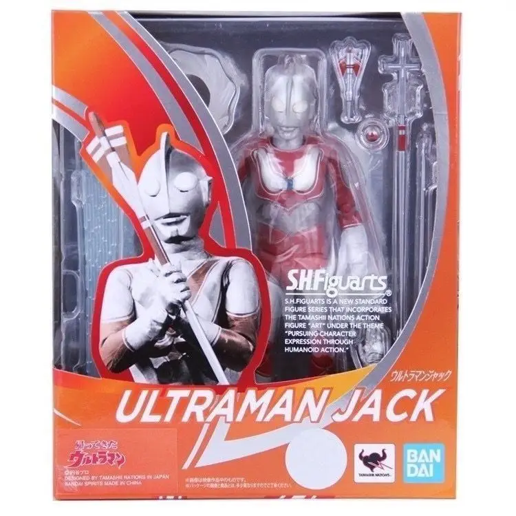 

Original Bandai Ultraman Jack Figure Action S.H.Figuarts Shf Tamashii Nations Anime From The Return Of Gift For Children