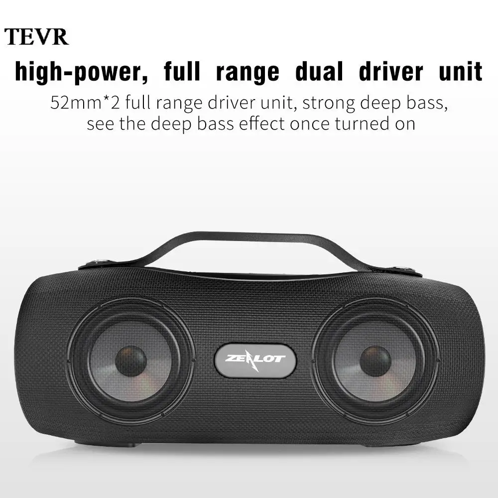 Bluetooth Speaker FM Radio Wireless Portable Speaker Boombox Power Bank Flashlight Support TWS TF AUX USB Flash Drive S29
Bluetooth Speaker FM Radio Wireless Portable Speaker Boombox Power Bank Flashlight Support TWS TF AUX USB Flash Drive S29
