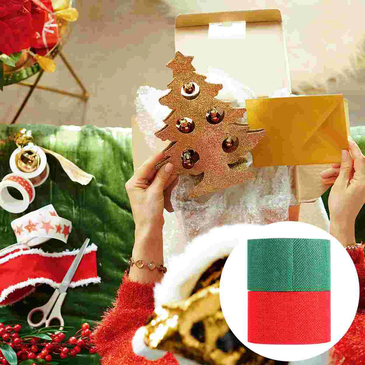 Ribbon Christmas Tree Giftwrapping Greenred Bows Mesh Crafts Wired Bow Holiday Curling Ribbons Packing Fabric Tie Treatxmas
Ribbon Christmas Tree Giftwrapping Greenred Bows Mesh Crafts Wired Bow Holiday Curling Ribbons Packing Fabric Tie Treatxmas