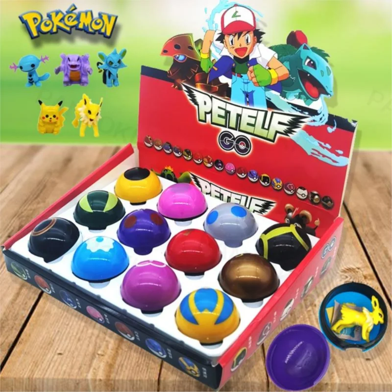HOT 12Pcs/Set Pikachu Pokemon Go Figures Model Toys Pocket Monster Pet Elf Anime Pokemon Poke Ball for Kids Christmas Gifts
HOT 12Pcs/Set Pikachu Pokemon Go Figures Model Toys Pocket Monster Pet Elf Anime Pokemon Poke Ball for Kids Christmas Gifts