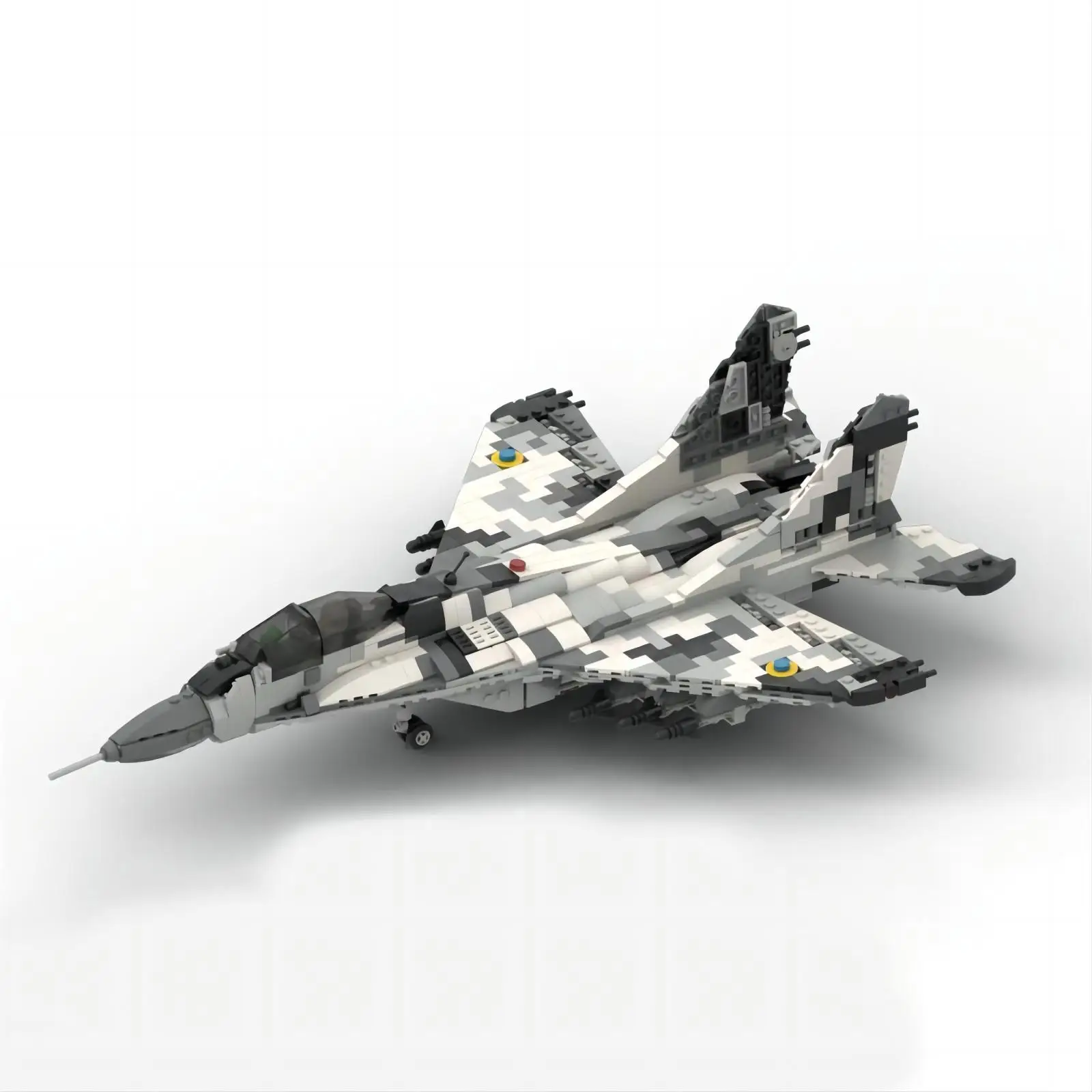 Сборный строительный блок MOC украинский истребитель Mig-29 модель Jet классическая игрушка для взрослых собирать статический дисплей подарок совместим с
Сборный строительный блок MOC украинский истребитель Mig-29 модель Jet классическая игрушка для взрослых собирать статический дисплей подарок совместим с