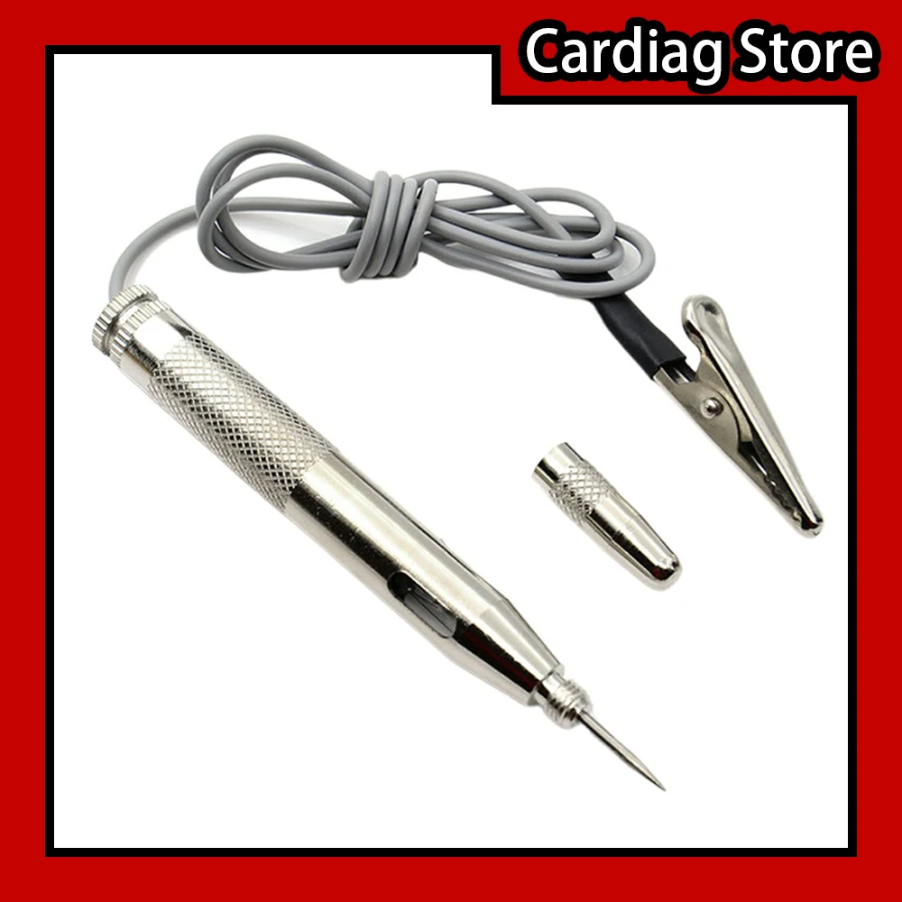 HL-5915 DC 6V 12V 24V Light Probe Test Lamp Car Light Circuit Tester Lamp Voltage Test Pen Detector Copper 2019 New
HL-5915 DC 6V 12V 24V Light Probe Test Lamp Car Light Circuit Tester Lamp Voltage Test Pen Detector Copper 2019 New