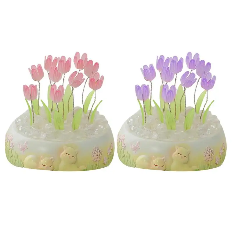 Handmade Tulip Lamp Rechargeable Cute Desk Light Flower Night Light Creative Tulip LED Lamp Event & Home Decoration Accessories
Handmade Tulip Lamp Rechargeable Cute Desk Light Flower Night Light Creative Tulip LED Lamp Event & Home Decoration Accessories