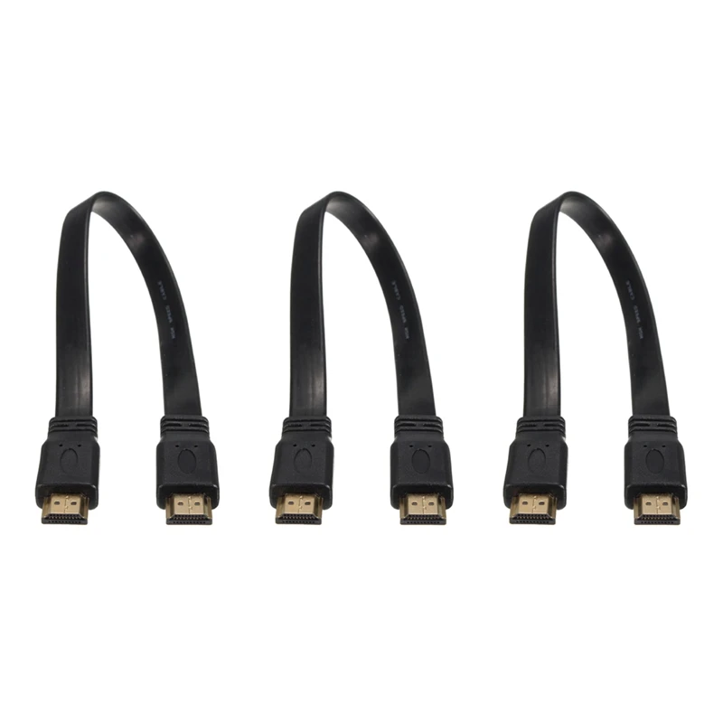 AYHF-3X короткий HDMI штекер-штекер плоский кабель Шнур Full HD для аудио видео HD TV PS3
AYHF-3X короткий HDMI штекер-штекер плоский кабель Шнур Full HD для аудио видео HD TV PS3