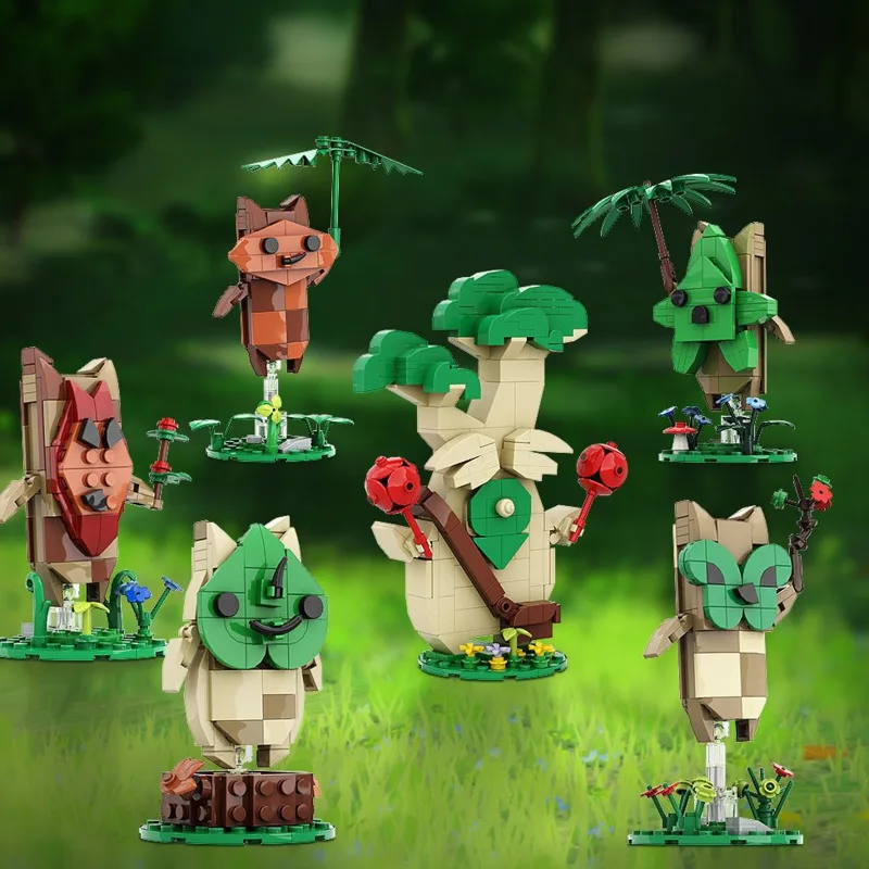 1/6Pcs Moc Zeldaed Yahaha Korok Building Blocks Set Ruins Guardian Keglo Seeds Game Action Figures Bricks Model Children Toys
1/6Pcs Moc Zeldaed Yahaha Korok Building Blocks Set Ruins Guardian Keglo Seeds Game Action Figures Bricks Model Children Toys