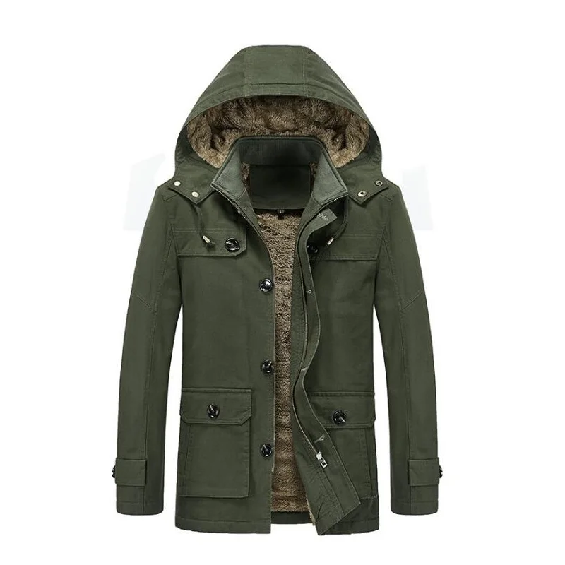autumn winter jackets for mens jacket plus size hooded fleece trench coat Mid length vestes jaqueta masculina men clothing
autumn winter jackets for mens jacket plus size hooded fleece trench coat Mid length vestes jaqueta masculina men clothing