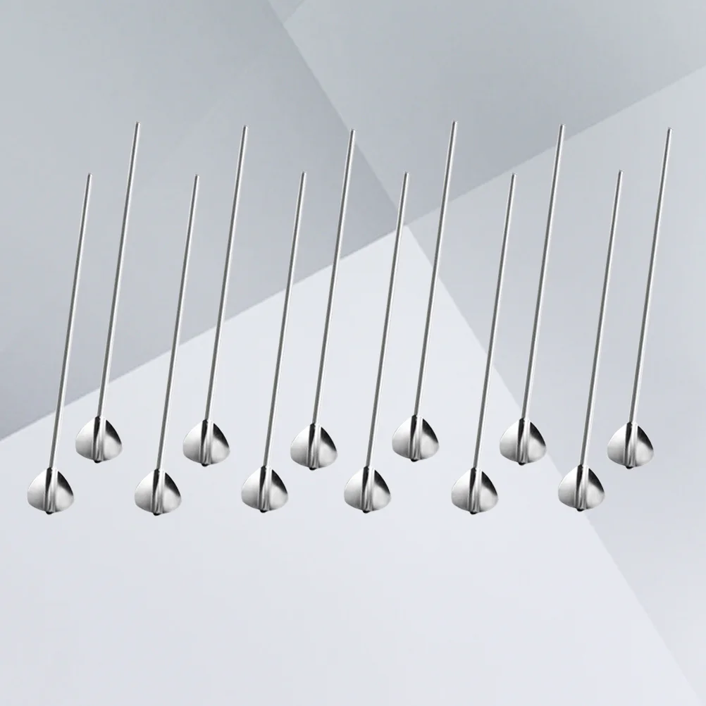 12pcs Stainless Steel Straw Spoon Love Heart Shape Spoon Drinking Spoons for Coffee Cocktail
12pcs Stainless Steel Straw Spoon Love Heart Shape Spoon Drinking Spoons for Coffee Cocktail