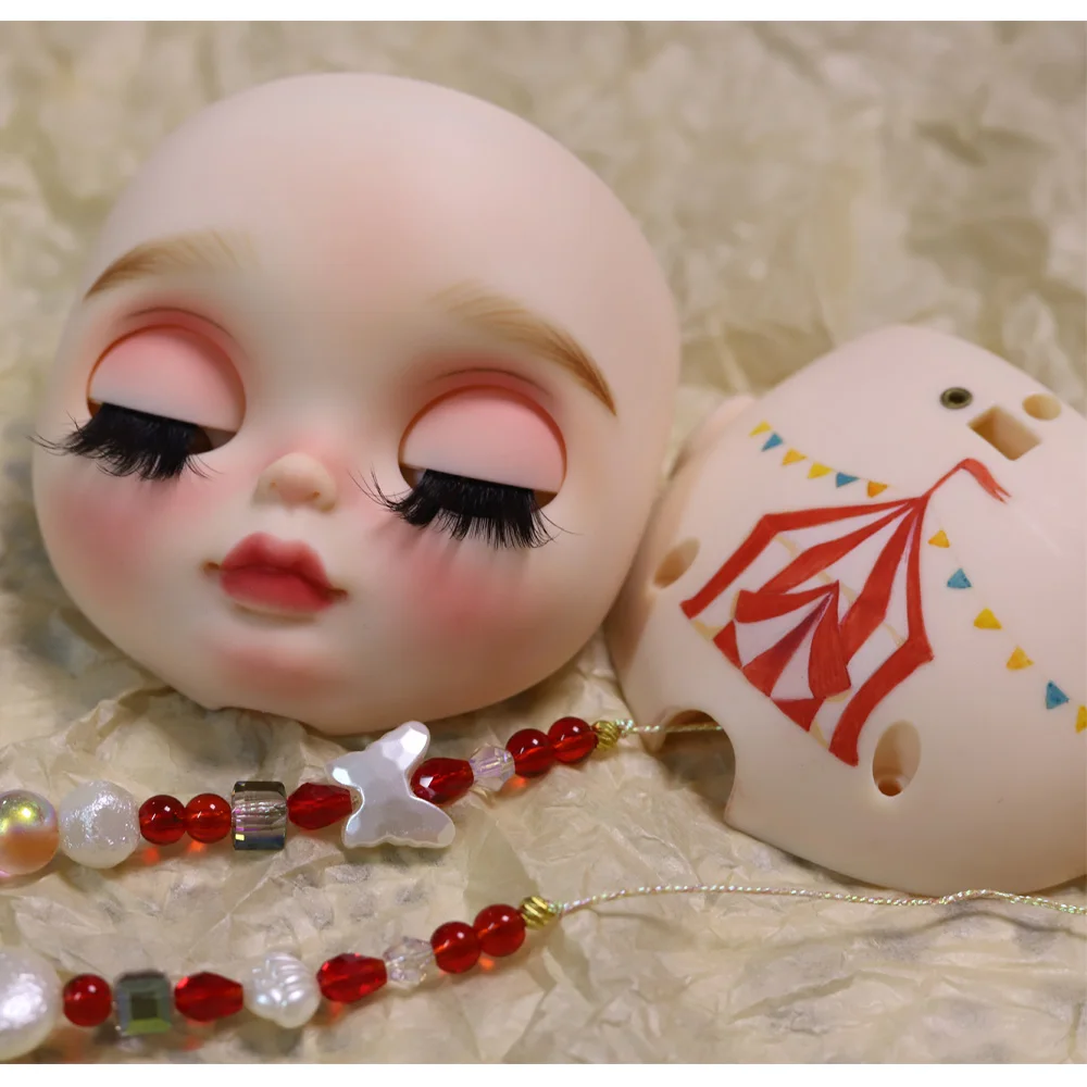 Blyth Doll Face Plate for diy your blyth makeup Including Eye structure+manual pull rope
Blyth Doll Face Plate for diy your blyth makeup Including Eye structure+manual pull rope